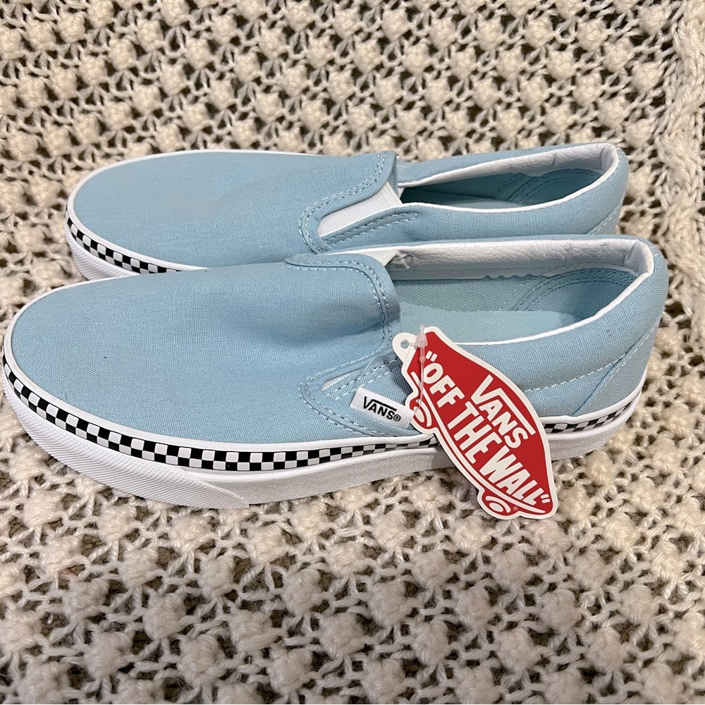 NWT Blue Vans